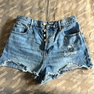 Pacsun - Vintage High Rise Denim Shorts